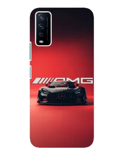 Чохол для Vivo Y12s з картинкою «Mercedes AMG — червона лінія»