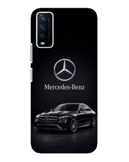 Чохол для Vivo Y12s з картинкою «Mercedes — решітка радіатора»