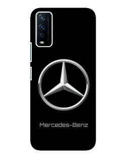 Чохол для Vivo Y12s з картинкою «Mercedes Silver Logo»