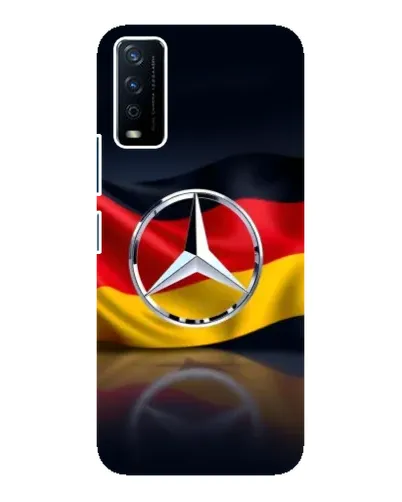 Чохол для Vivo Y12s з картинкою «Mercedes — прапор Німеччини»