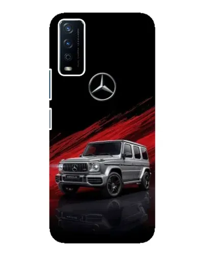 Чохол для Vivo Y12s з картинкою «Mercedes G-Class червоний»