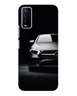 Чохол для Vivo Y12s з картинкою «Світло фар Mercedes»