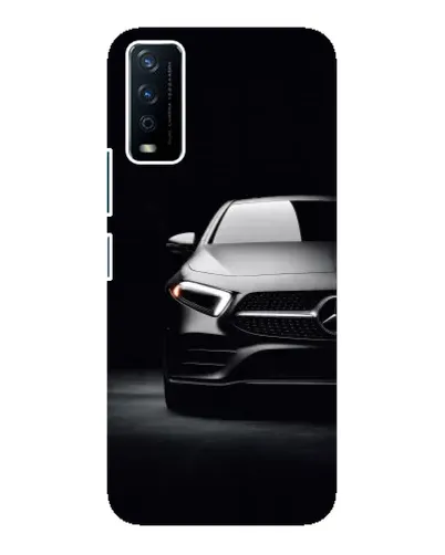 Чохол для Vivo Y12s з картинкою «Світло фар Mercedes»