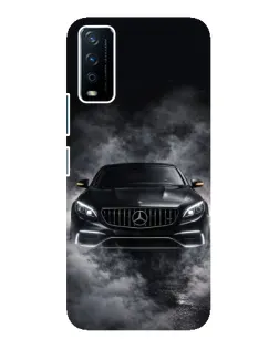 Чохол для Vivo Y12s з картинкою «Mercedes у диму»