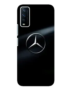 Чохол для Vivo Y12s з картинкою «Mercedes на металі»