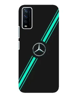 Чохол для Vivo Y12s з картинкою «Спортивні лінії Mercedes»