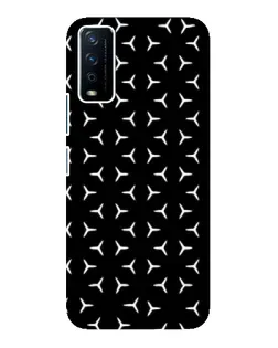 Чохол для Vivo Y12s з картинкою «Mercedes паттерн зірок»