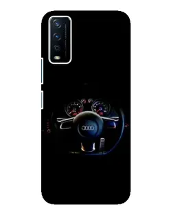 Чохол для Vivo Y12s з картинкою «Салон Audi — кермо» Чохол для Vivo Y12s з картинкою «Салон Audi — кермо»