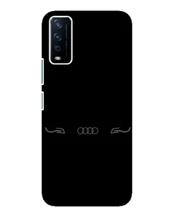 Чехол для Vivo Y12s с картинкой «Audi — световой подпись» Чехол для Vivo Y12s с картинкой «Audi — световой подпись»