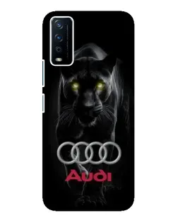 Чехол для Vivo Y12s с картинкой «Пантера и Audi»