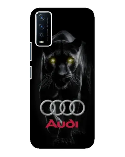 Чехол для Vivo Y12s с картинкой «Пантера и Audi»
