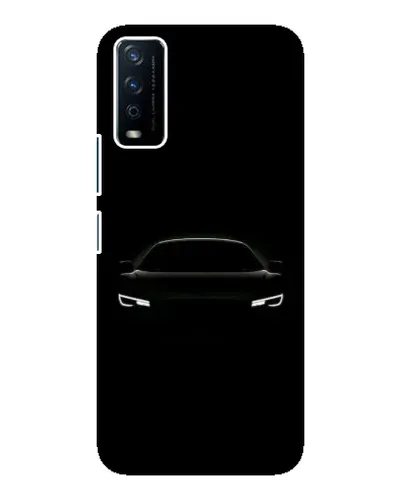 Чехол для Vivo Y12s с картинкой «Взгляд Audi в темноте»