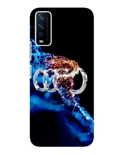 Чехол для Vivo Y12s с картинкой «Энергия лого Audi»