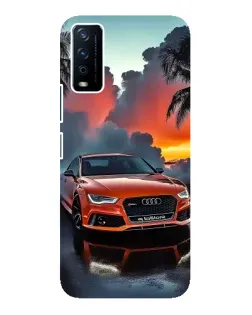 Чехол для Vivo Y12s с картинкой «Audi — закат»