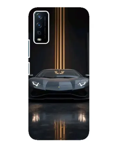 Чохол для Vivo Y12s з картинкою «Lamborghini золоті лінії» Чохол для Vivo Y12s з картинкою «Lamborghini золоті лінії»