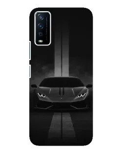 Чохол для Vivo Y12s з картинкою «Lamborghini симетрія доріг»