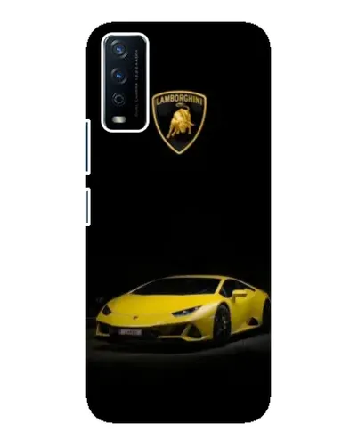 Чохол для Vivo Y12s з картинкою «Lamborghini жовтий акцент» Чохол для Vivo Y12s з картинкою «Lamborghini жовтий акцент»