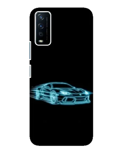 Чохол для Vivo Y12s з картинкою «Неоновий контур Lamborghini» Чохол для Vivo Y12s з картинкою «Неоновий контур Lamborghini»