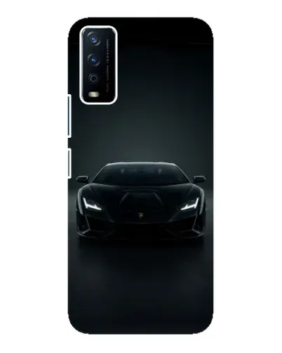 Чохол для Vivo Y12s з картинкою «Чорний Lamborghini Aventador» Чохол для Vivo Y12s з картинкою «Чорний Lamborghini Aventador»