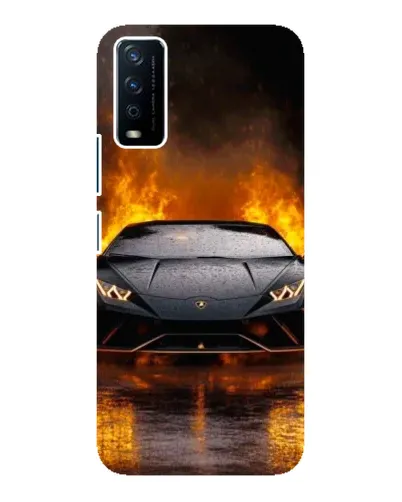 Чохол для Vivo Y12s з картинкою «Lamborghini у вогні» Чохол для Vivo Y12s з картинкою «Lamborghini у вогні»