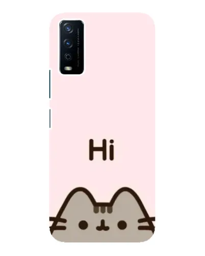 Чохол для Vivo Y12s з картинкою «Пушин каже Hi»