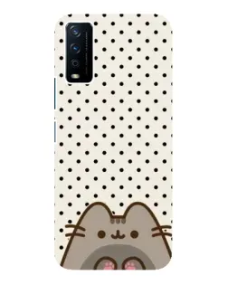 Чохол для Vivo Y12s з картинкою «Пушин у цяточку»