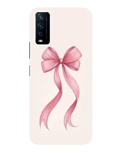 Чохол для Vivo Y12s з картинкою «Рожевий бант»