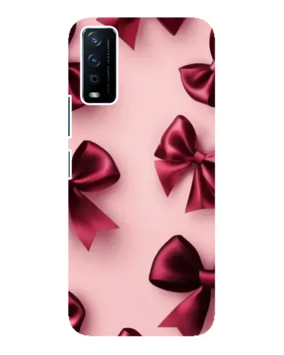 Чохол для Vivo Y12s з картинкою «Бордовий атлас»