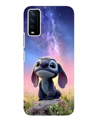 Чехол для Vivo Y12s с картинкой «Стич на рассвете»