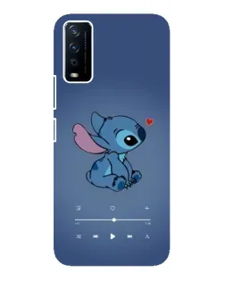 Чехол для Vivo Y12s с картинкой «Музыкальный Stitch»