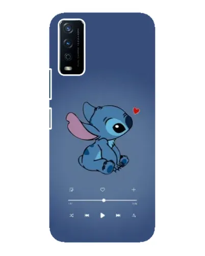 Чехол для Vivo Y12s с картинкой «Музыкальный Stitch»