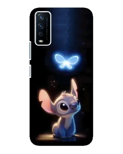 Чехол для Vivo Y12s с картинкой «Сияющий Стич»