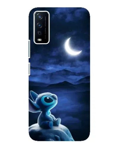 Чехол для Vivo Y12s с картинкой «Лунная ночь Стича»
