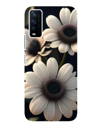 Чохол для Vivo Y12s з картинкою «Білі маргаритки макро» Чохол для Vivo Y12s з картинкою «Білі маргаритки макро»