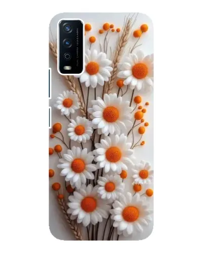 Чохол для Vivo Y12s з картинкою «Білі сухоцвіти» Чохол для Vivo Y12s з картинкою «Білі сухоцвіти»