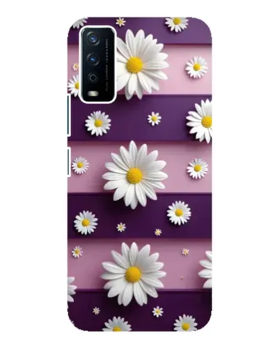 Чохол для Vivo Y12s з картинкою «Ромашки на фіолетовому» Чохол для Vivo Y12s з картинкою «Ромашки на фіолетовому»