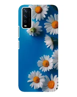 Чохол для Vivo Y12s з картинкою «Білосніжні маргаритки»