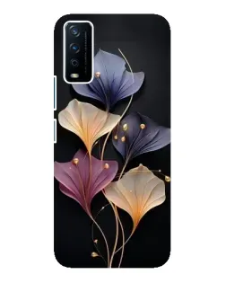 Чохол для Vivo Y12s з картинкою «Лілові квіти грації»