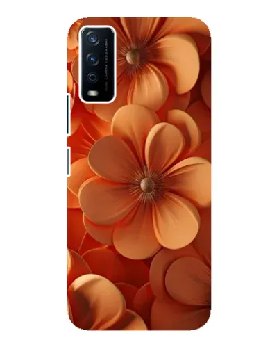 Чохол для Vivo Y12s з картинкою «Помаранчева макро квітка» Чохол для Vivo Y12s з картинкою «Помаранчева макро квітка»