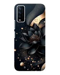 Чохол для Vivo Y12s з картинкою «Чорний лотос»