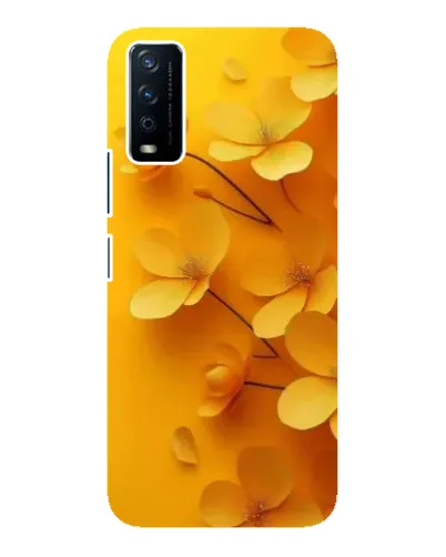 Чохол для Vivo Y12s з картинкою «Золоті пелюстки» Чохол для Vivo Y12s з картинкою «Золоті пелюстки»