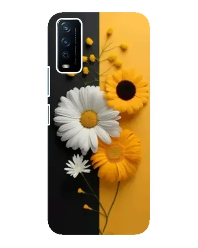 Чохол для Vivo Y12s з картинкою «Соняшник та ромашка» Чохол для Vivo Y12s з картинкою «Соняшник та ромашка»