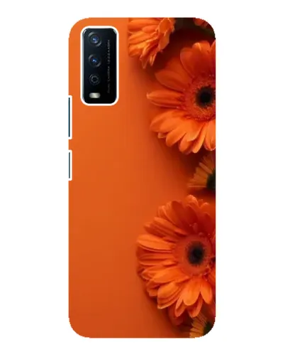 Чохол для Vivo Y12s з картинкою «Помаранчеві гербери» Чохол для Vivo Y12s з картинкою «Помаранчеві гербери»