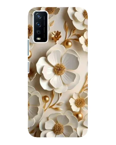 Чохол для Vivo Y12s з картинкою «Білі паперові квіти» Чохол для Vivo Y12s з картинкою «Білі паперові квіти»