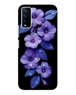 Чохол для Vivo Y12s з картинкою «Фіолетові квіти з росою» Чохол для Vivo Y12s з картинкою «Фіолетові квіти з росою»