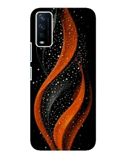 Чохол для Vivo Y12s з картинкою «Вогняна зоряна хвиля»