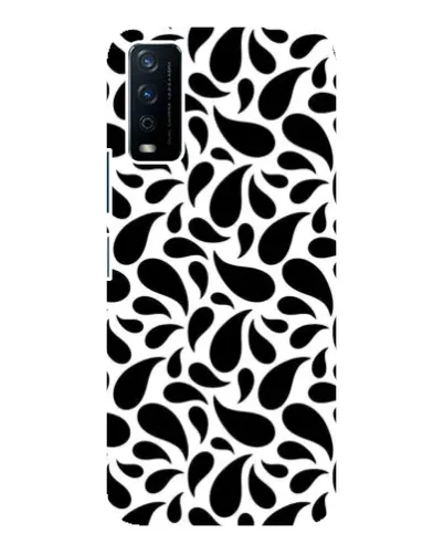 Чохол для Vivo Y12s з картинкою «Контрастні чорні краплі» Чохол для Vivo Y12s з картинкою «Контрастні чорні краплі»
