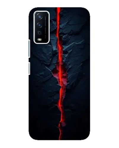 Чохол для Vivo Y12s з картинкою «Червона лавова тріщина» Чохол для Vivo Y12s з картинкою «Червона лавова тріщина»