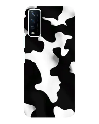 Чохол для Vivo Y12s з картинкою «Чорно-біла пляма» Чохол для Vivo Y12s з картинкою «Чорно-біла пляма»
