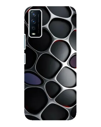 Чохол для Vivo Y12s з картинкою «Об'ємна темна решітка» Чохол для Vivo Y12s з картинкою «Об'ємна темна решітка»